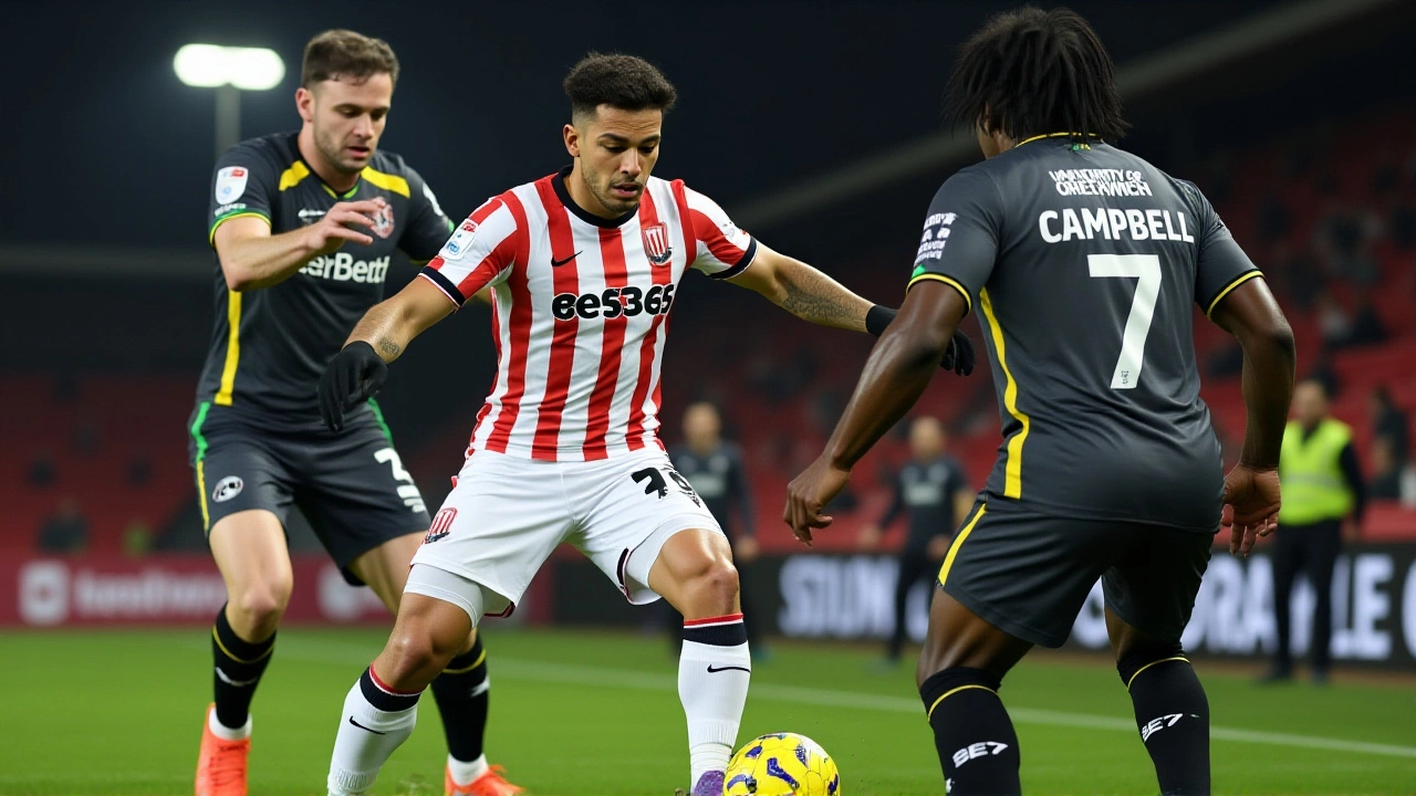 Sorba Thomas' Unlikely Double Sends Stoke City to Second in Championship